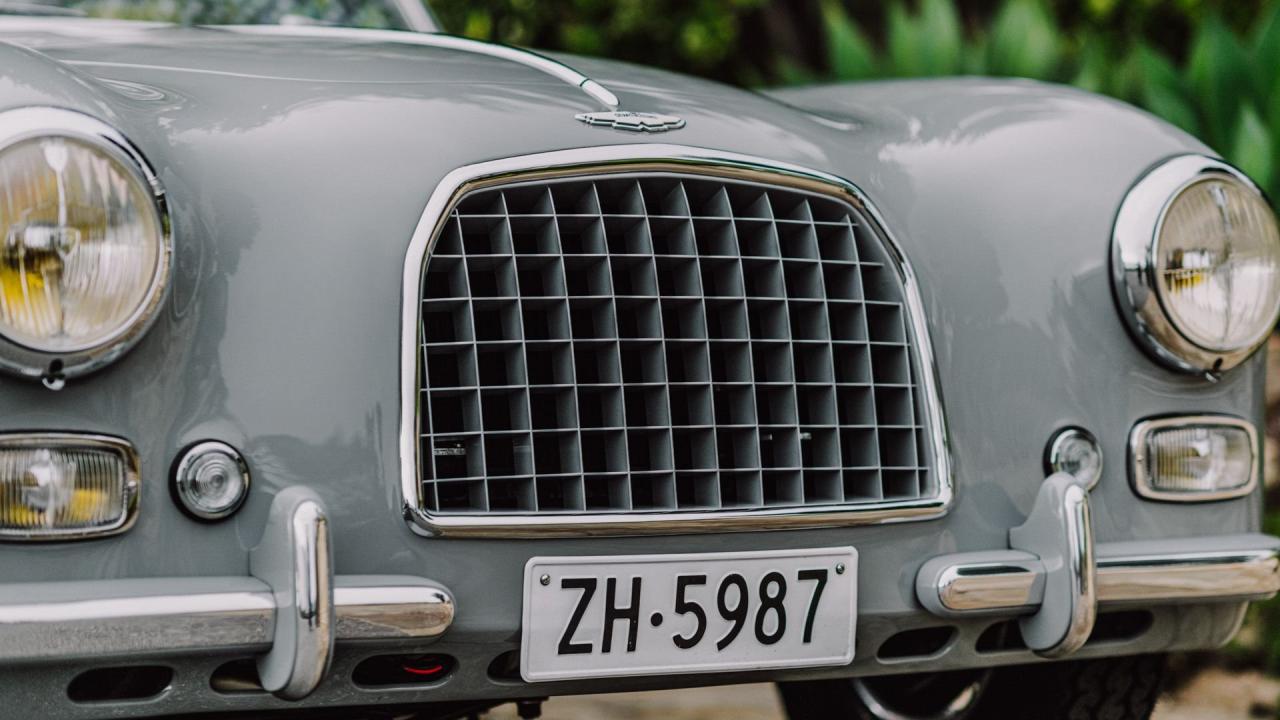 1954 Aston Martin DB2/4 Mk I Drophead Coupe by Graber