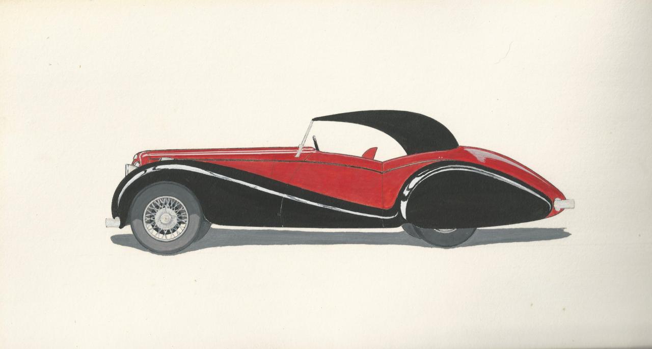 1946 Delahaye 135 M Roadster by Abbott