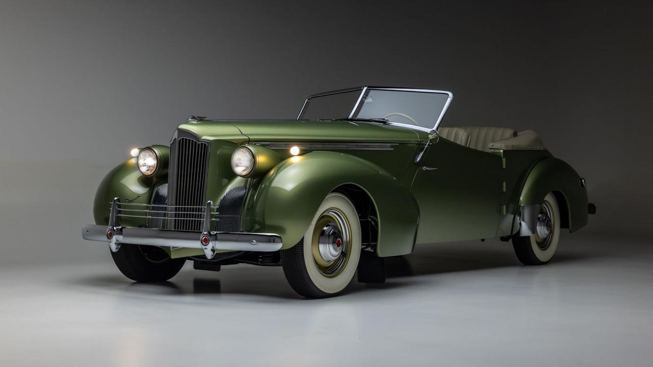 1940 Packard One Twenty Convertible Victoria by Darrin