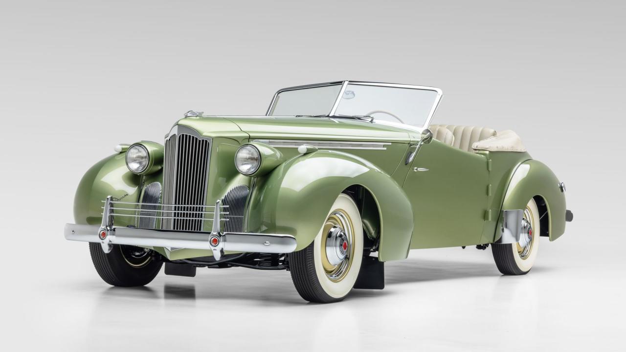 1940 Packard One Twenty Convertible Victoria by Darrin