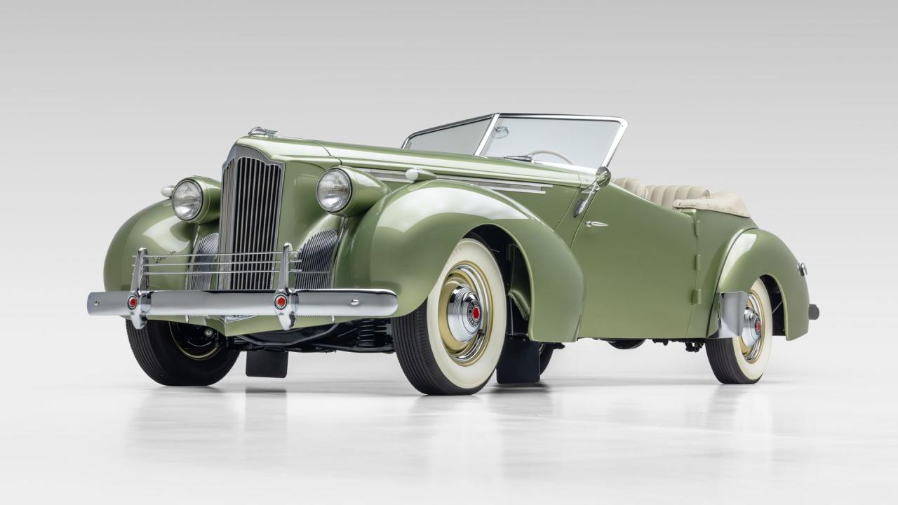 1940 Packard One Twenty Convertible Victoria by Darrin