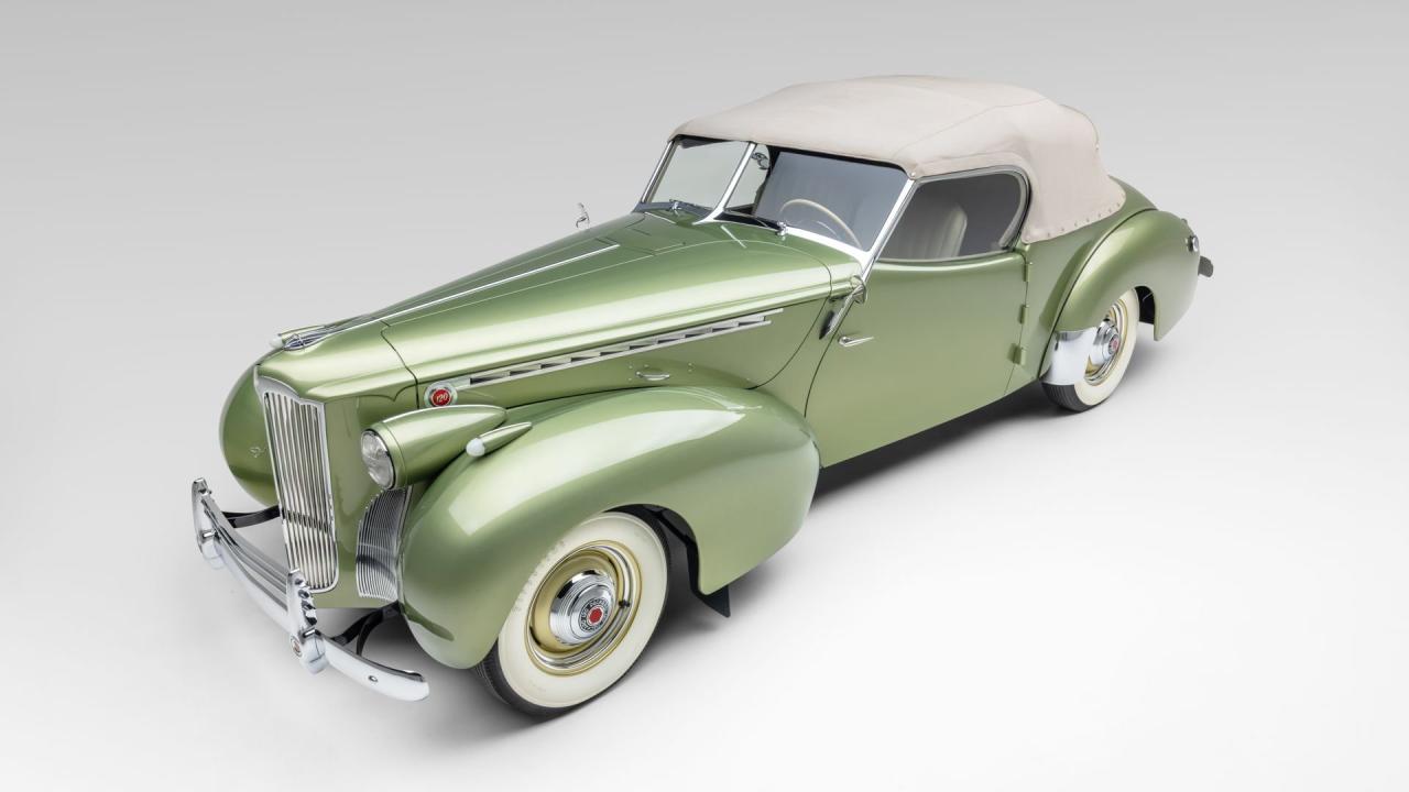 1940 Packard One Twenty Convertible Victoria by Darrin