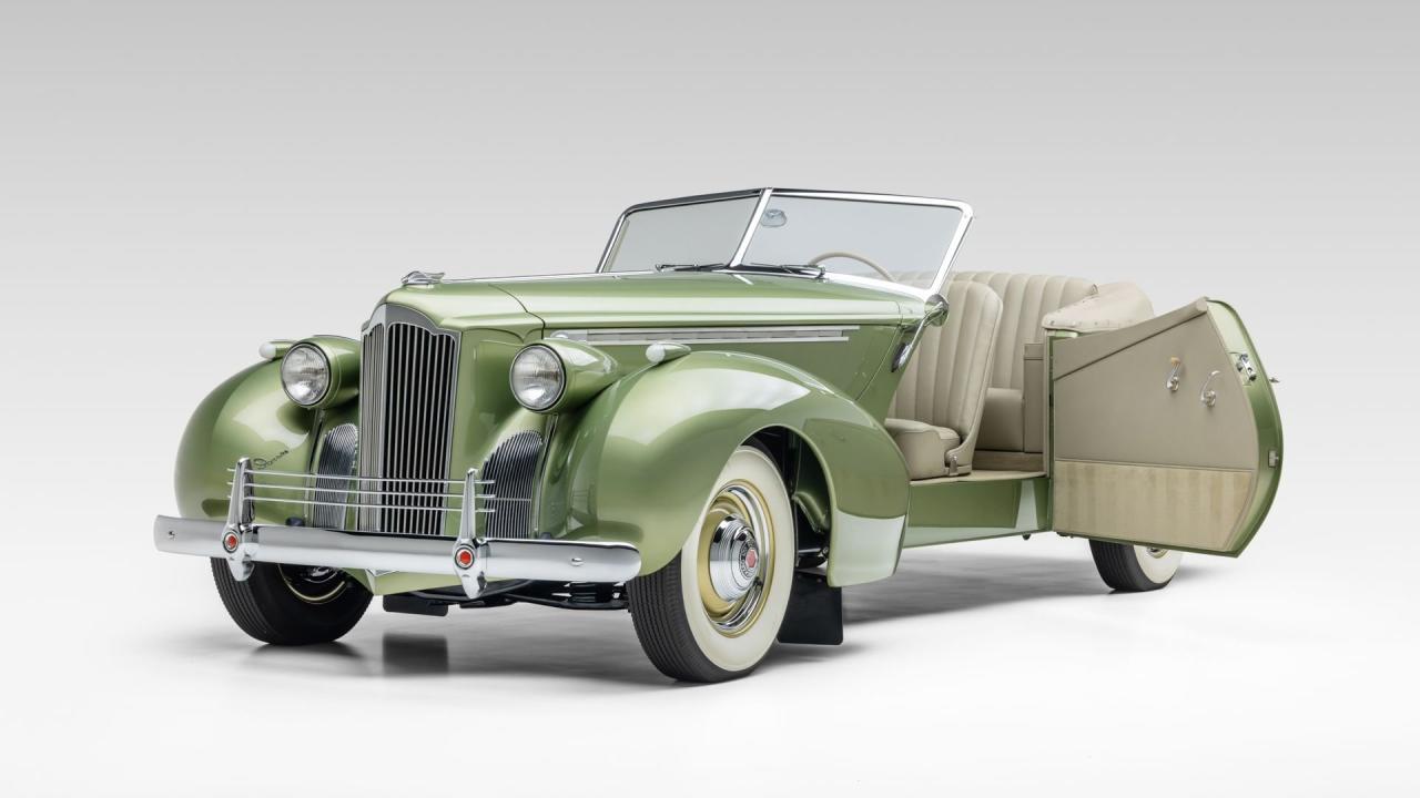 1940 Packard One Twenty Convertible Victoria by Darrin