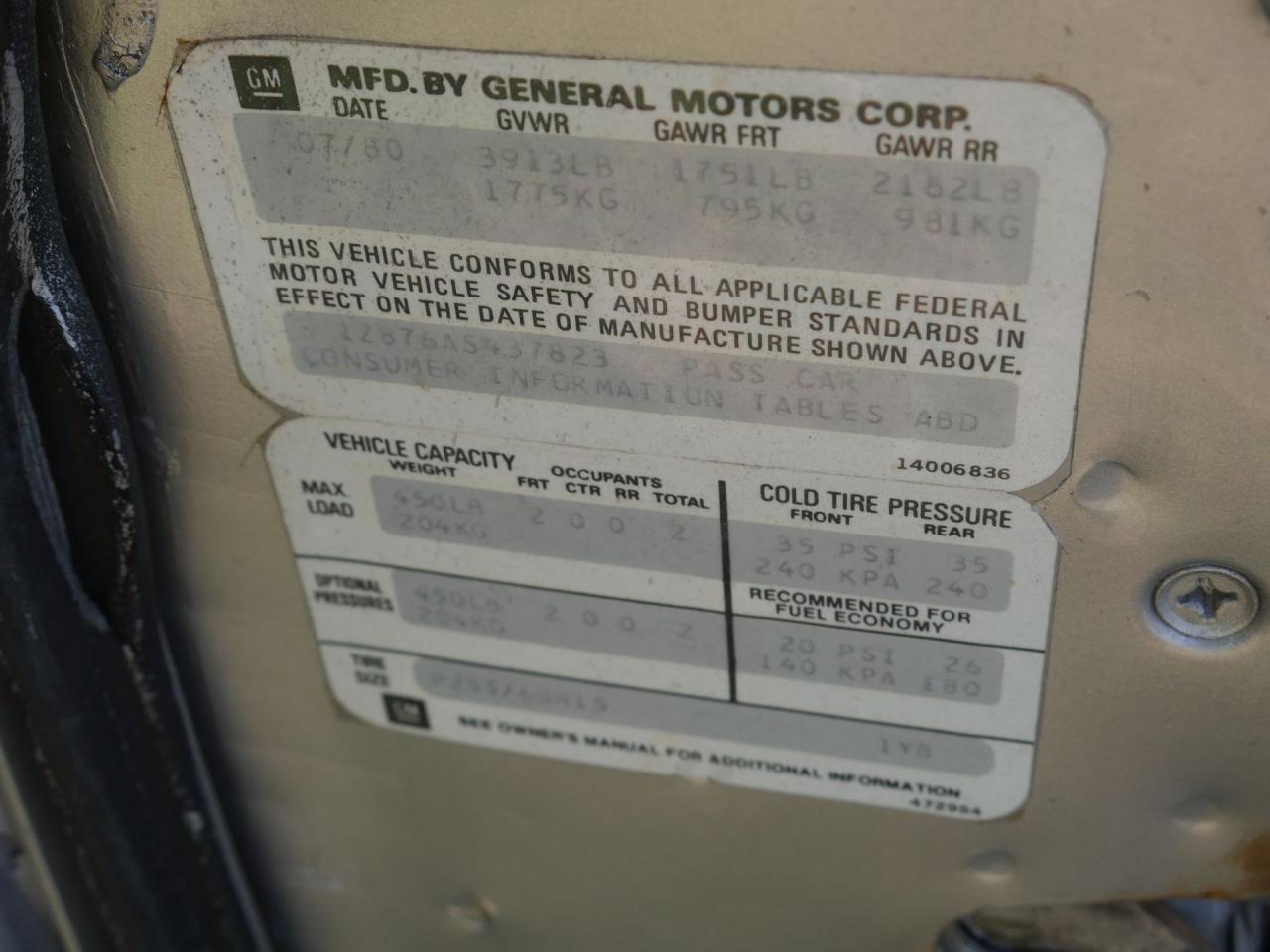 1980 Chevrolet Corvette