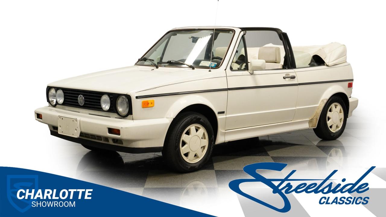 1988 Volkswagen GOLF CABRIOLET
