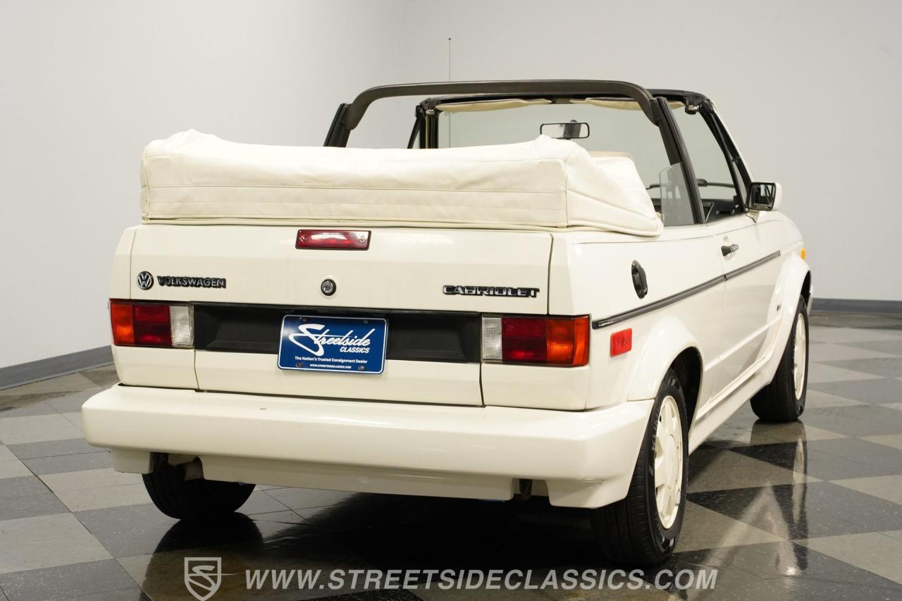 1988 Volkswagen GOLF CABRIOLET