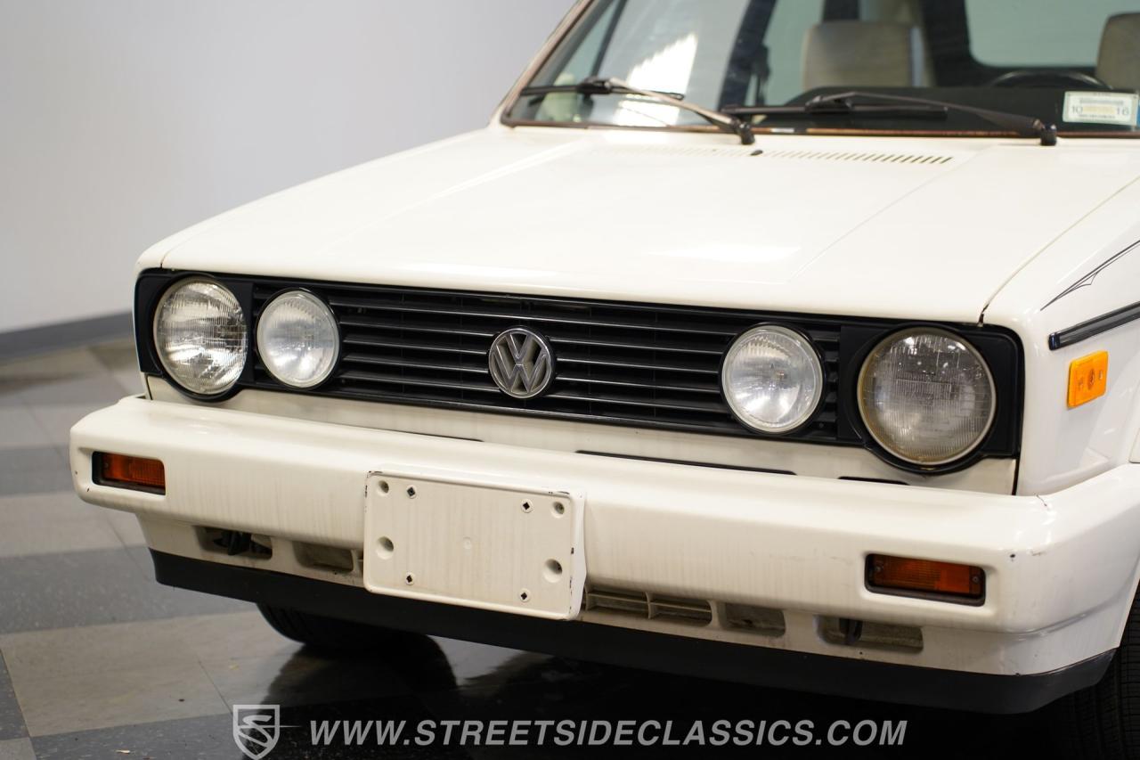1988 Volkswagen GOLF CABRIOLET