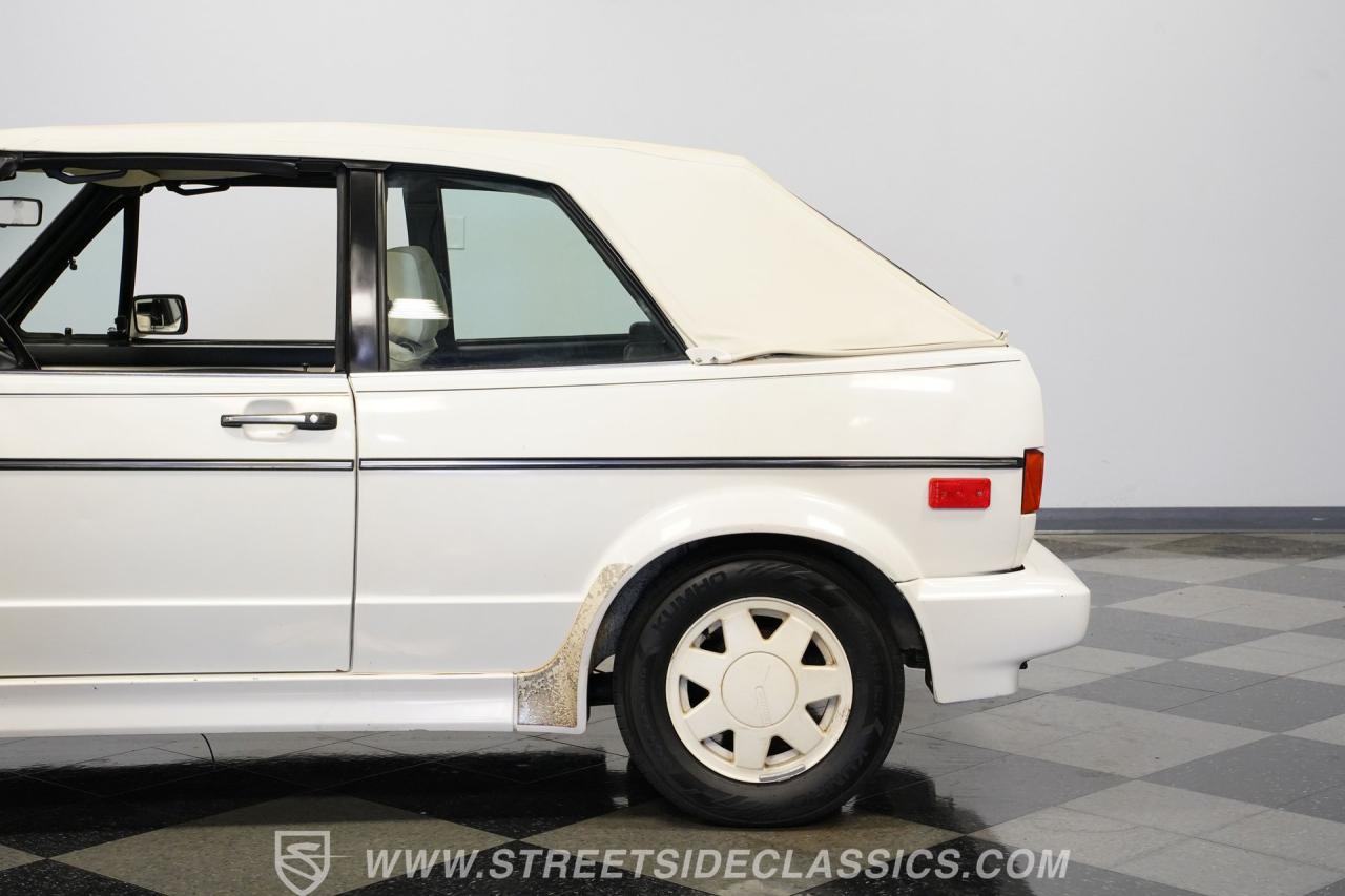 1988 Volkswagen GOLF CABRIOLET