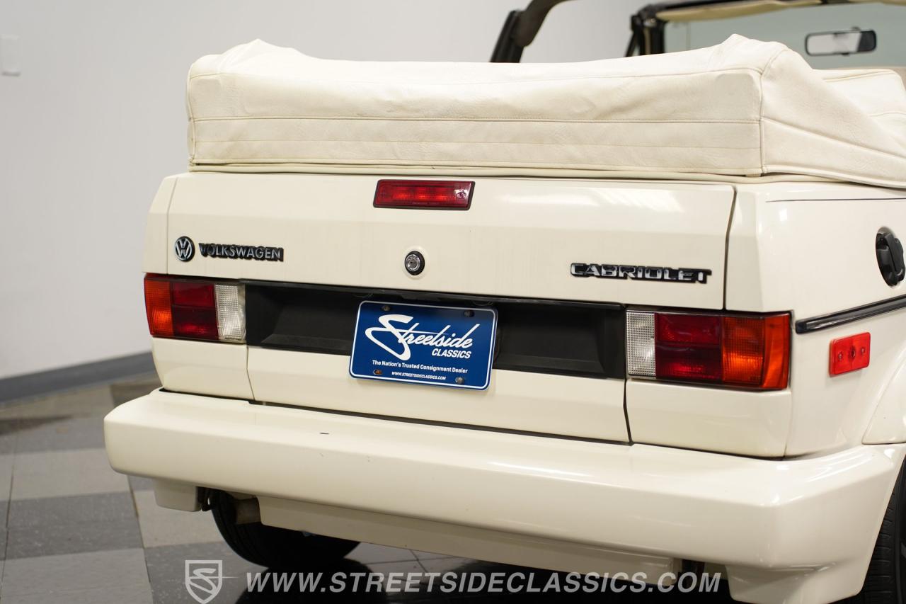 1988 Volkswagen GOLF CABRIOLET