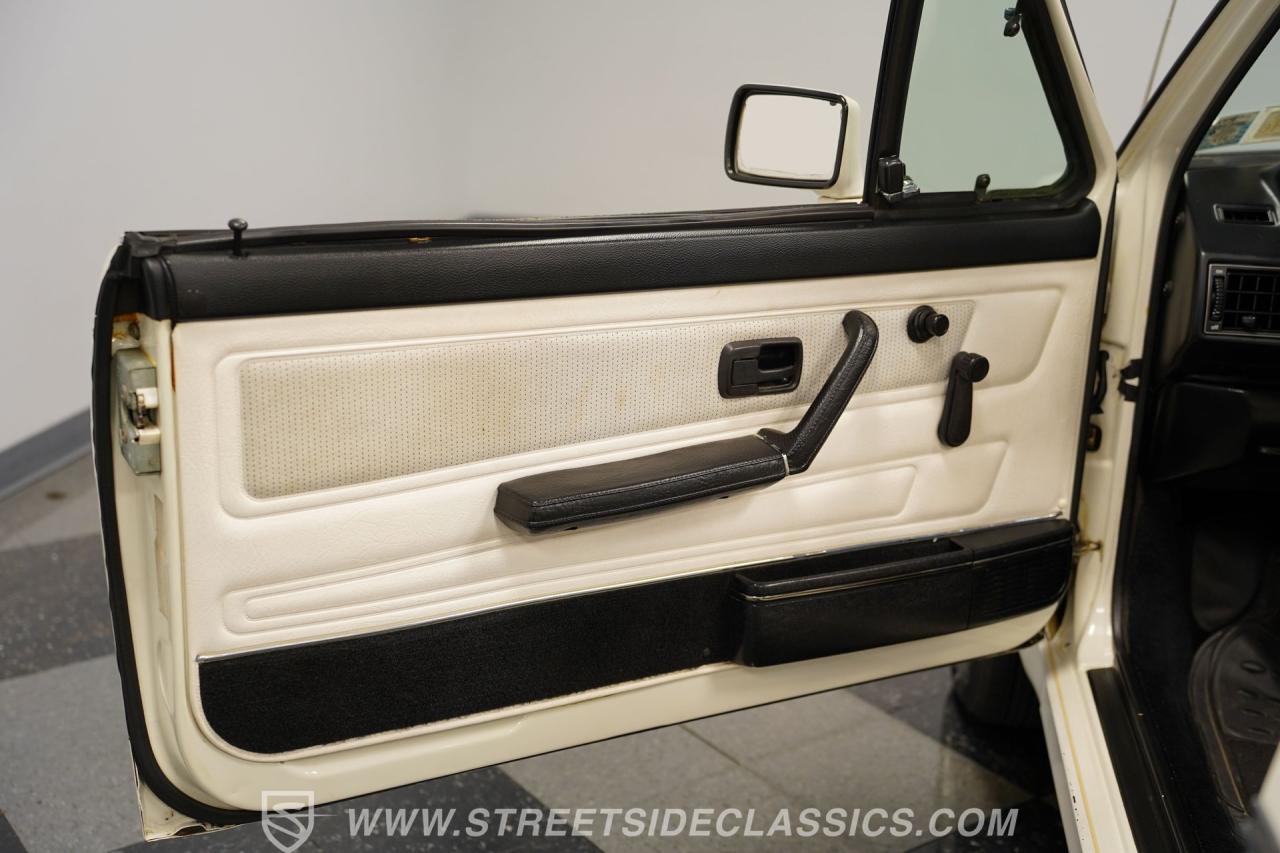 1988 Volkswagen GOLF CABRIOLET