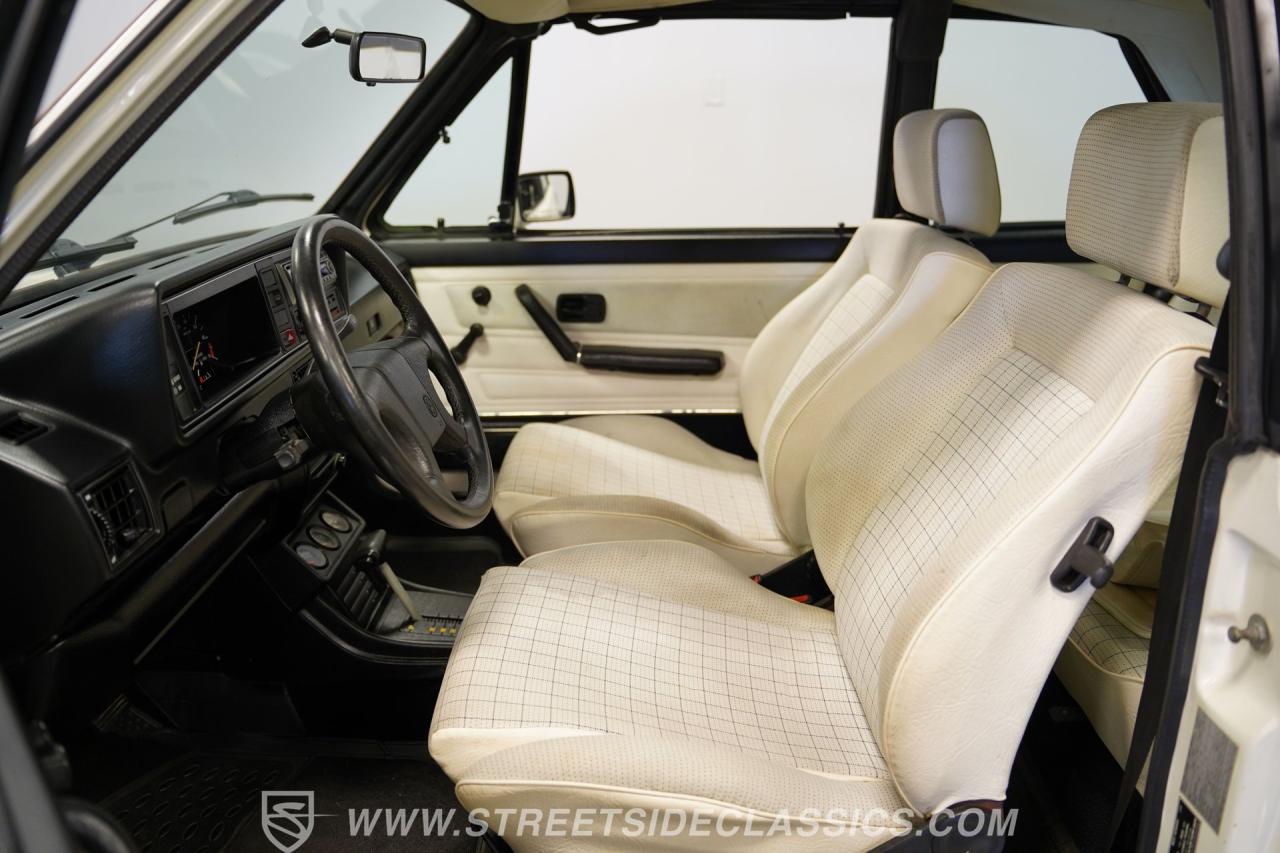 1988 Volkswagen GOLF CABRIOLET