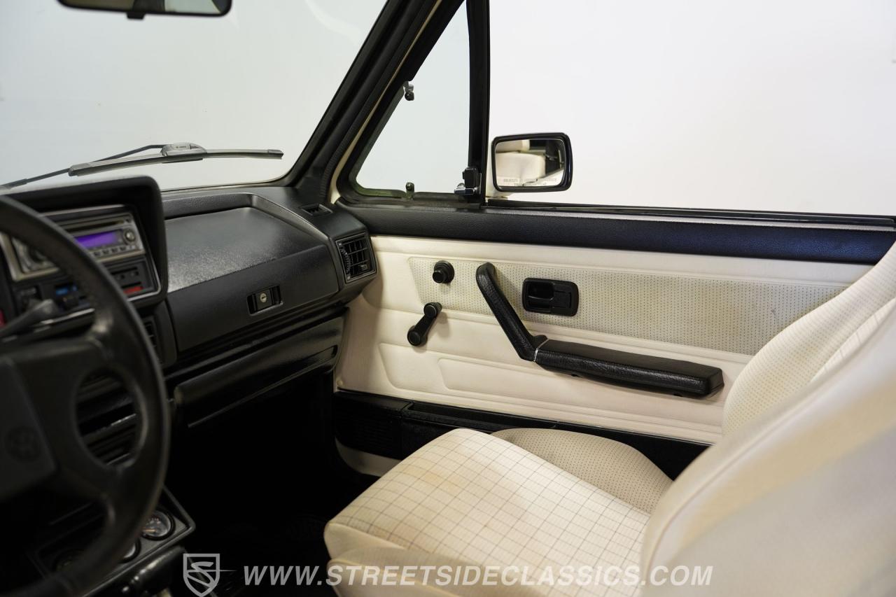 1988 Volkswagen GOLF CABRIOLET