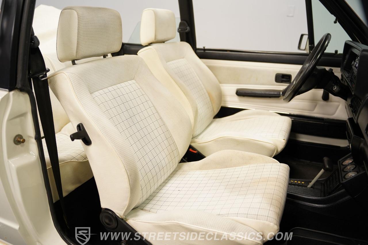 1988 Volkswagen GOLF CABRIOLET