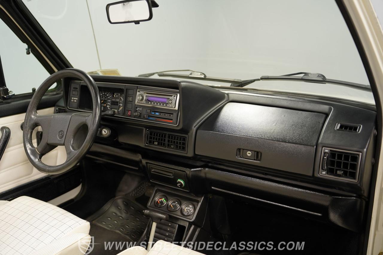 1988 Volkswagen GOLF CABRIOLET