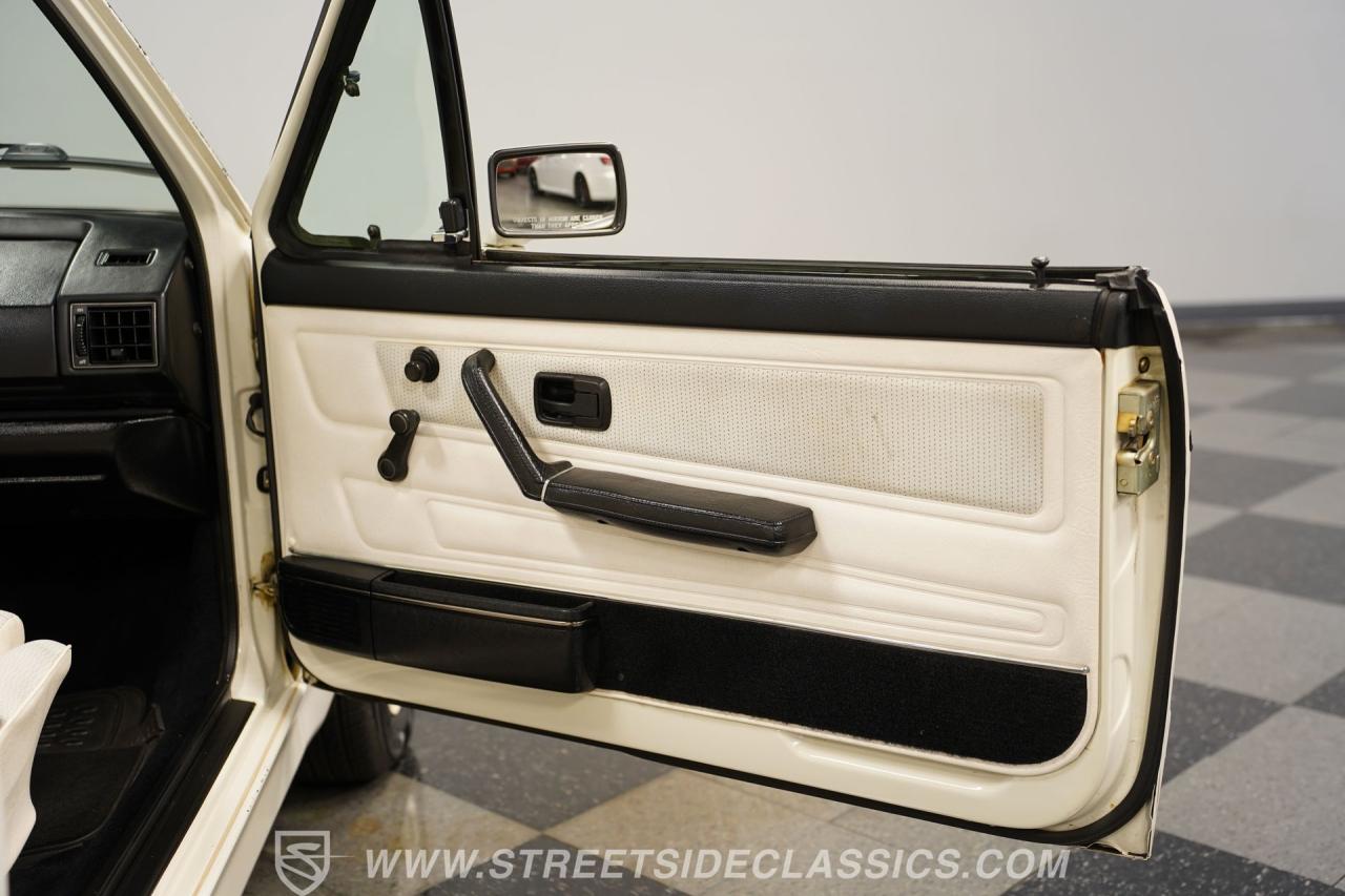 1988 Volkswagen GOLF CABRIOLET