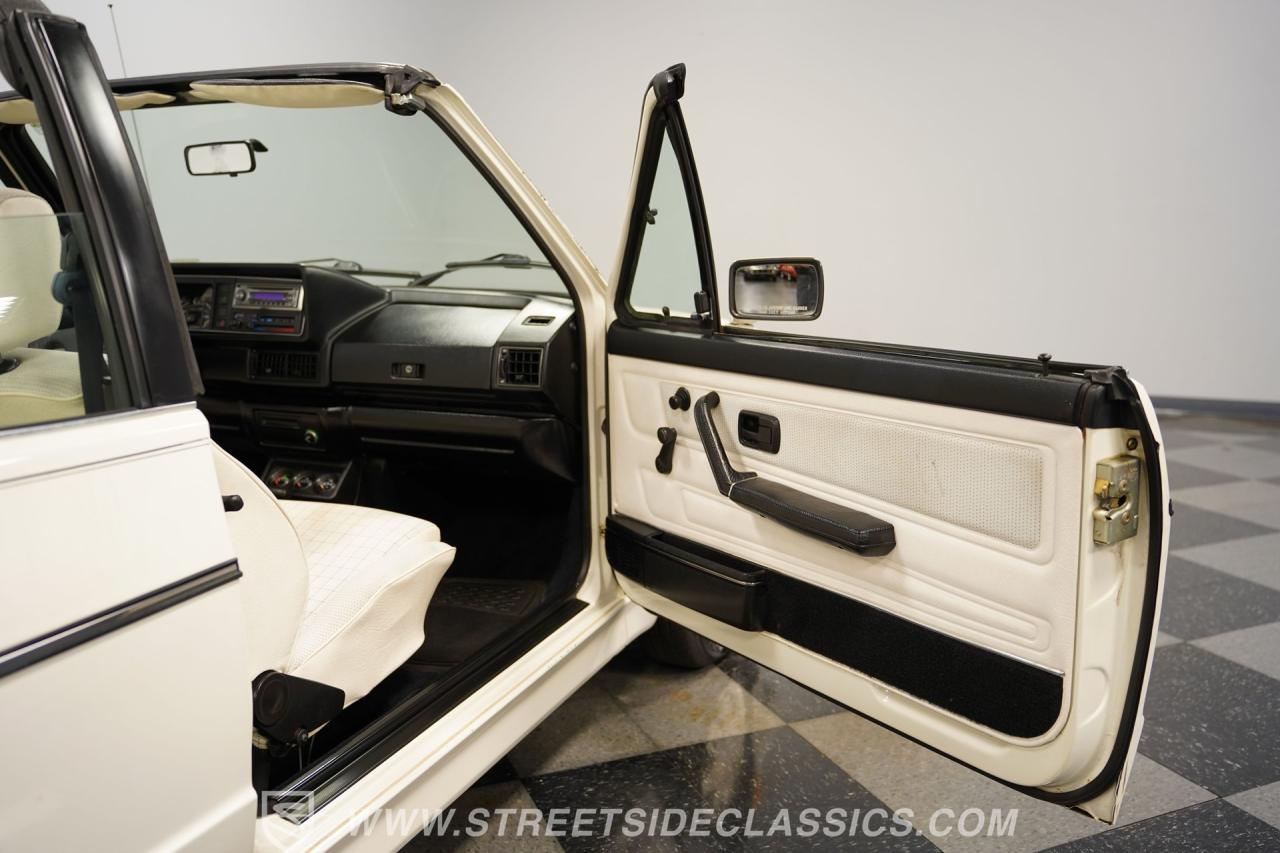 1988 Volkswagen GOLF CABRIOLET