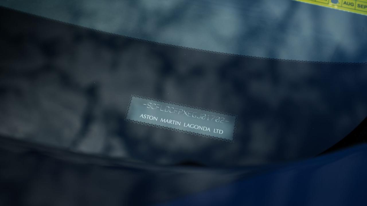 2014 Aston Martin Vanquish Centenary Edition ex-Daniel Craig