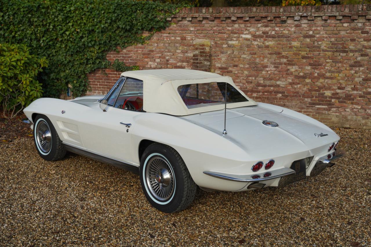 1963 Chevrolet Corvette C2 Sting Ray Convertible &ldquo;No. 1987 built&rdquo;