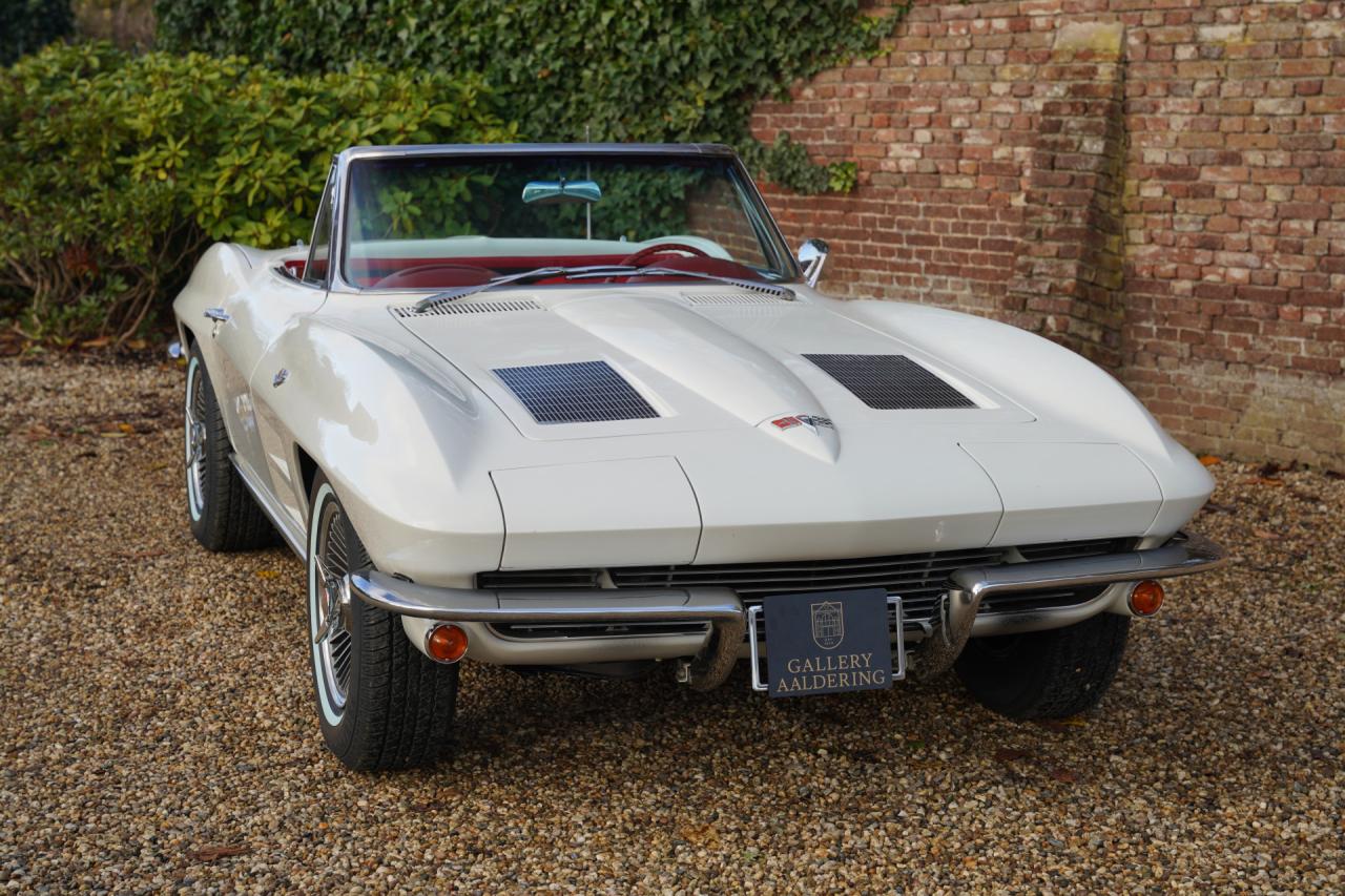 1963 Chevrolet Corvette C2 Sting Ray Convertible &ldquo;No. 1987 built&rdquo;