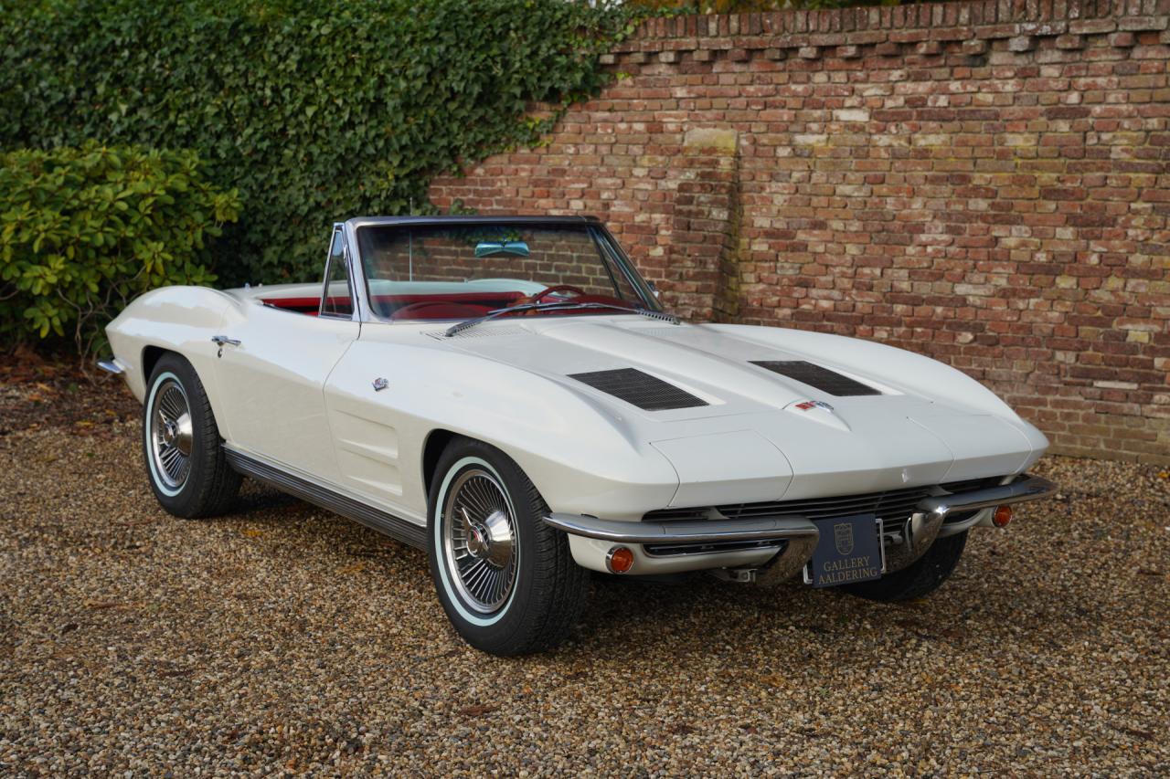 1963 Chevrolet Corvette C2 Sting Ray Convertible &ldquo;No. 1987 built&rdquo;