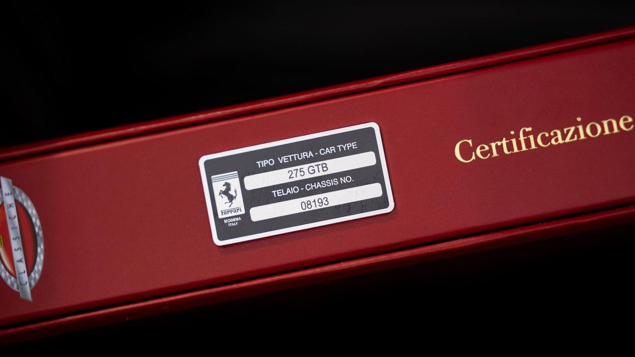 1966 Ferrari 275 GTB Alloy