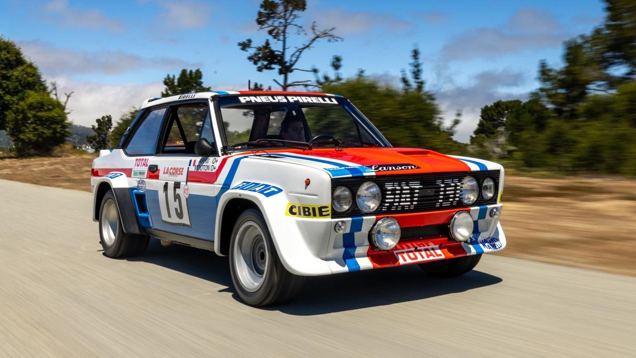 1978 Fiat 131 Abarth Supermirafiori Group 4 Works Rally