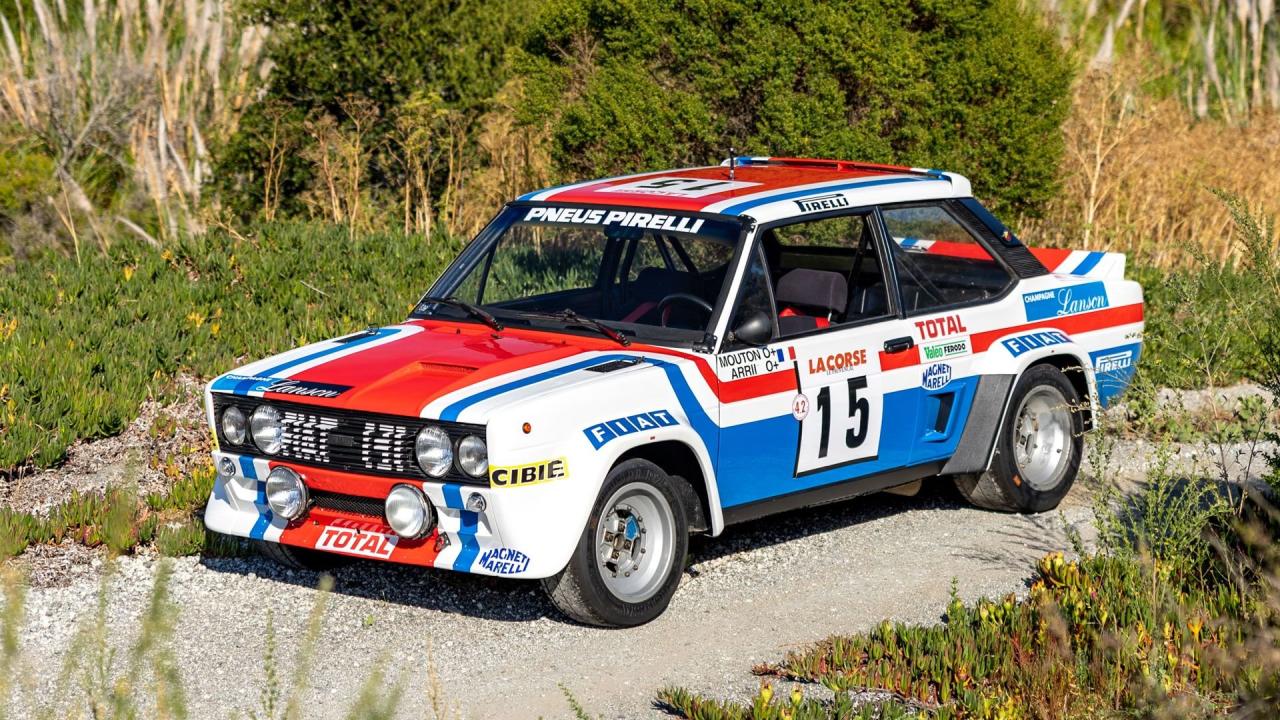 1978 Fiat 131 Abarth Supermirafiori Group 4 Works Rally