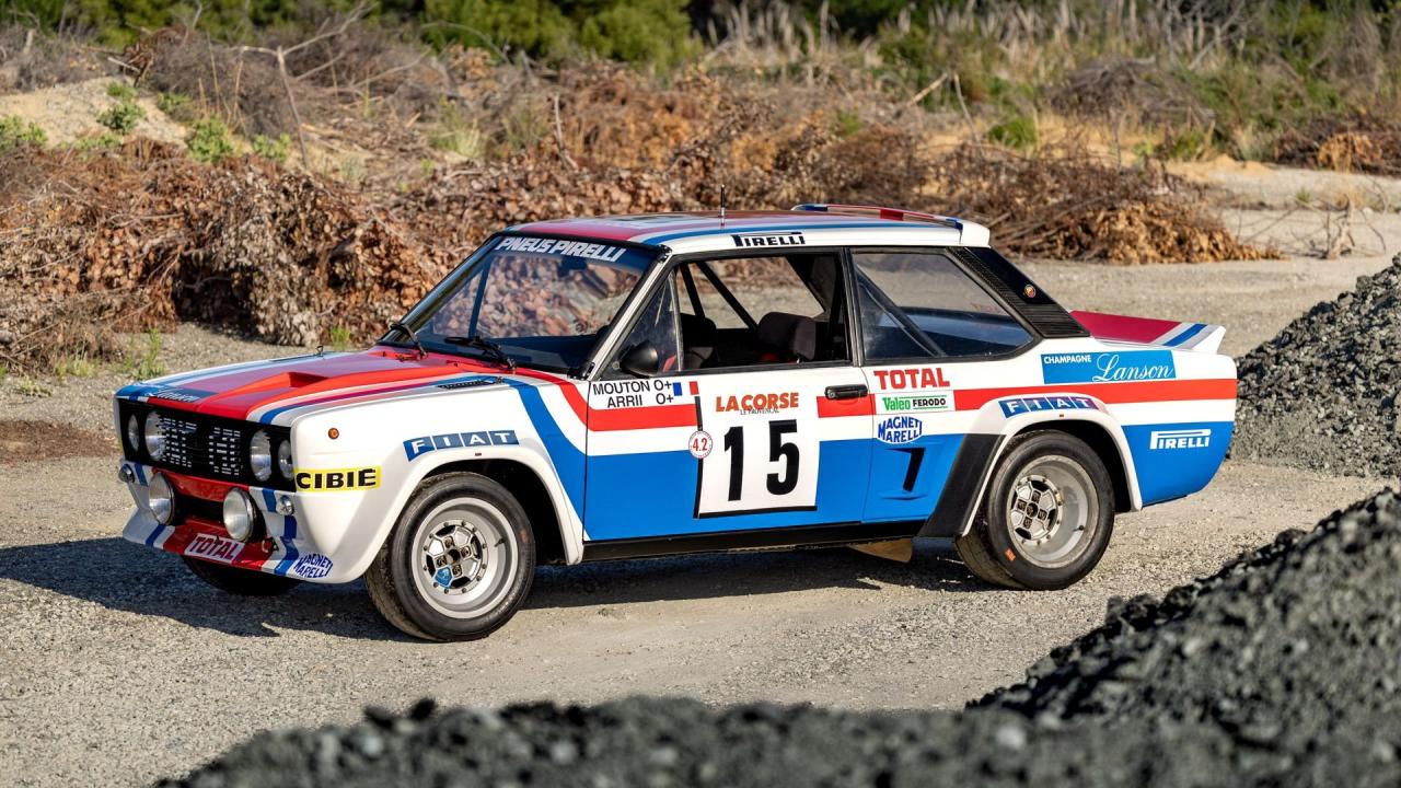 1978 Fiat 131 Abarth Supermirafiori Group 4 Works Rally