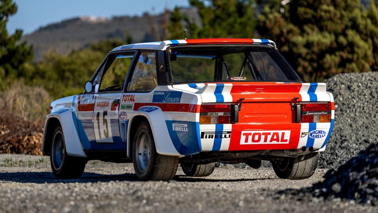 1978 Fiat 131 Abarth Supermirafiori Group 4 Works Rally