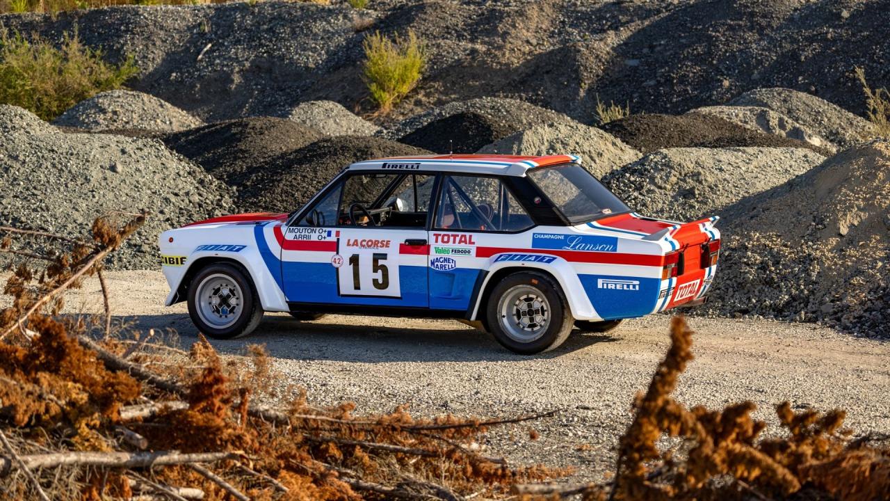 1978 Fiat 131 Abarth Supermirafiori Group 4 Works Rally