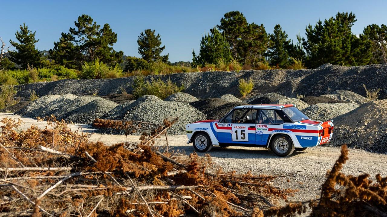 1978 Fiat 131 Abarth Supermirafiori Group 4 Works Rally