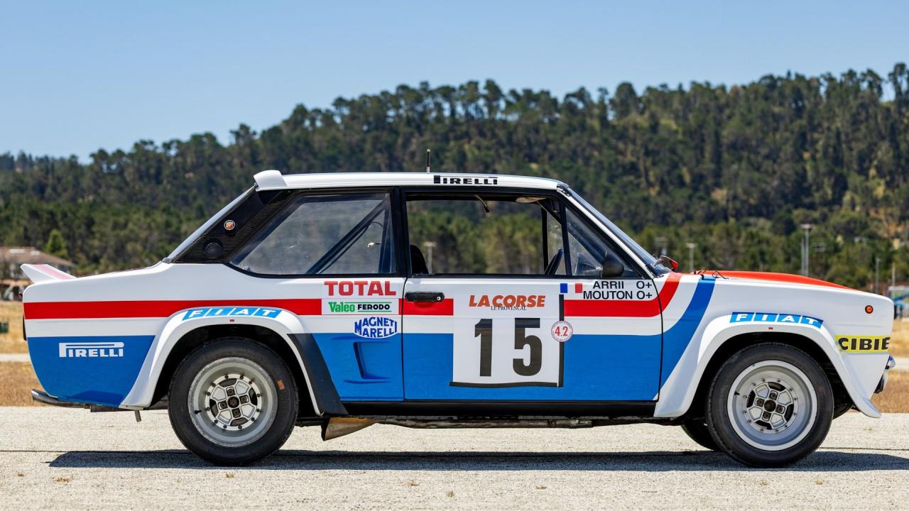 1978 Fiat 131 Abarth Supermirafiori Group 4 Works Rally