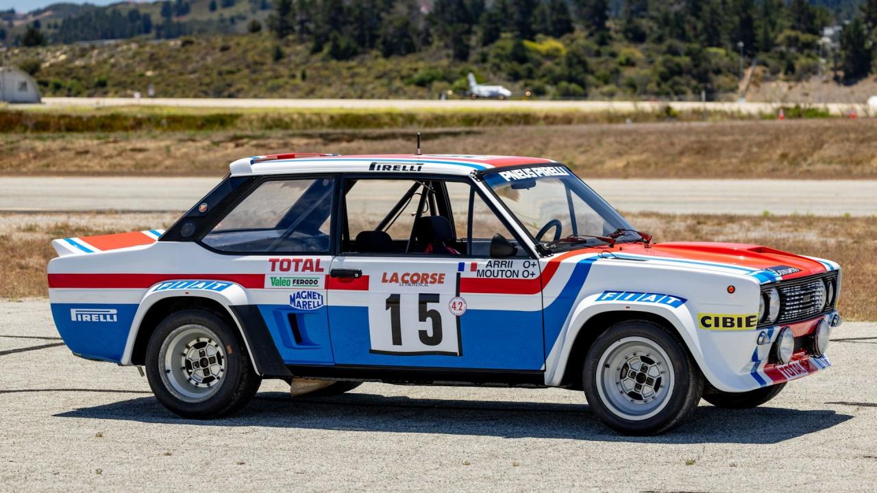1978 Fiat 131 Abarth Supermirafiori Group 4 Works Rally