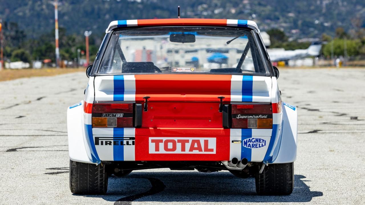 1978 Fiat 131 Abarth Supermirafiori Group 4 Works Rally