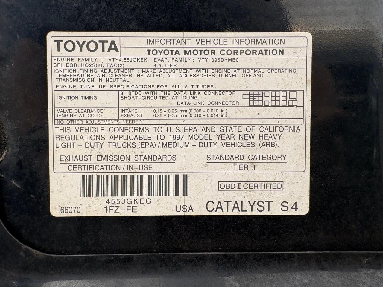 1997 Toyota Land Cruiser