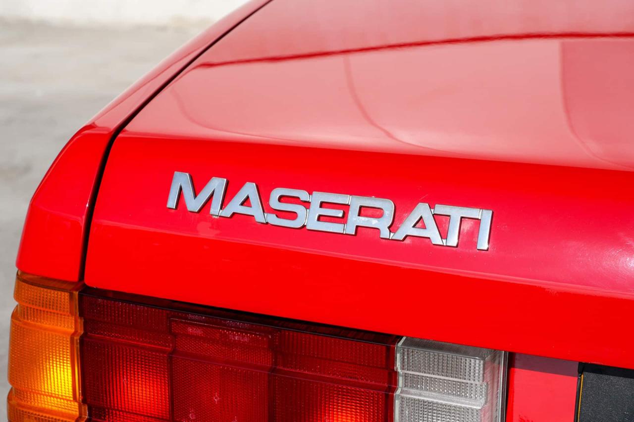 1987 Maserati Twin Turbo