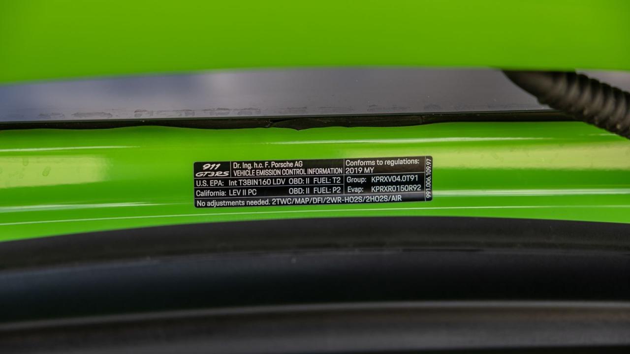2019 Porsche 911 GT3 RS
