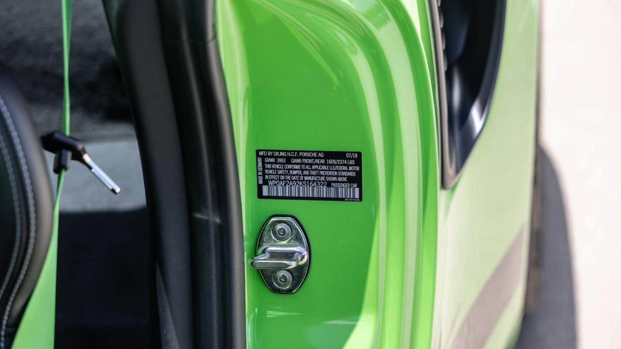 2019 Porsche 911 GT3 RS