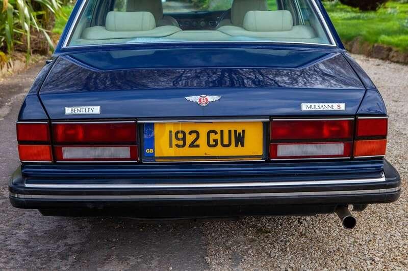 1990 Bentley MULSANNE S