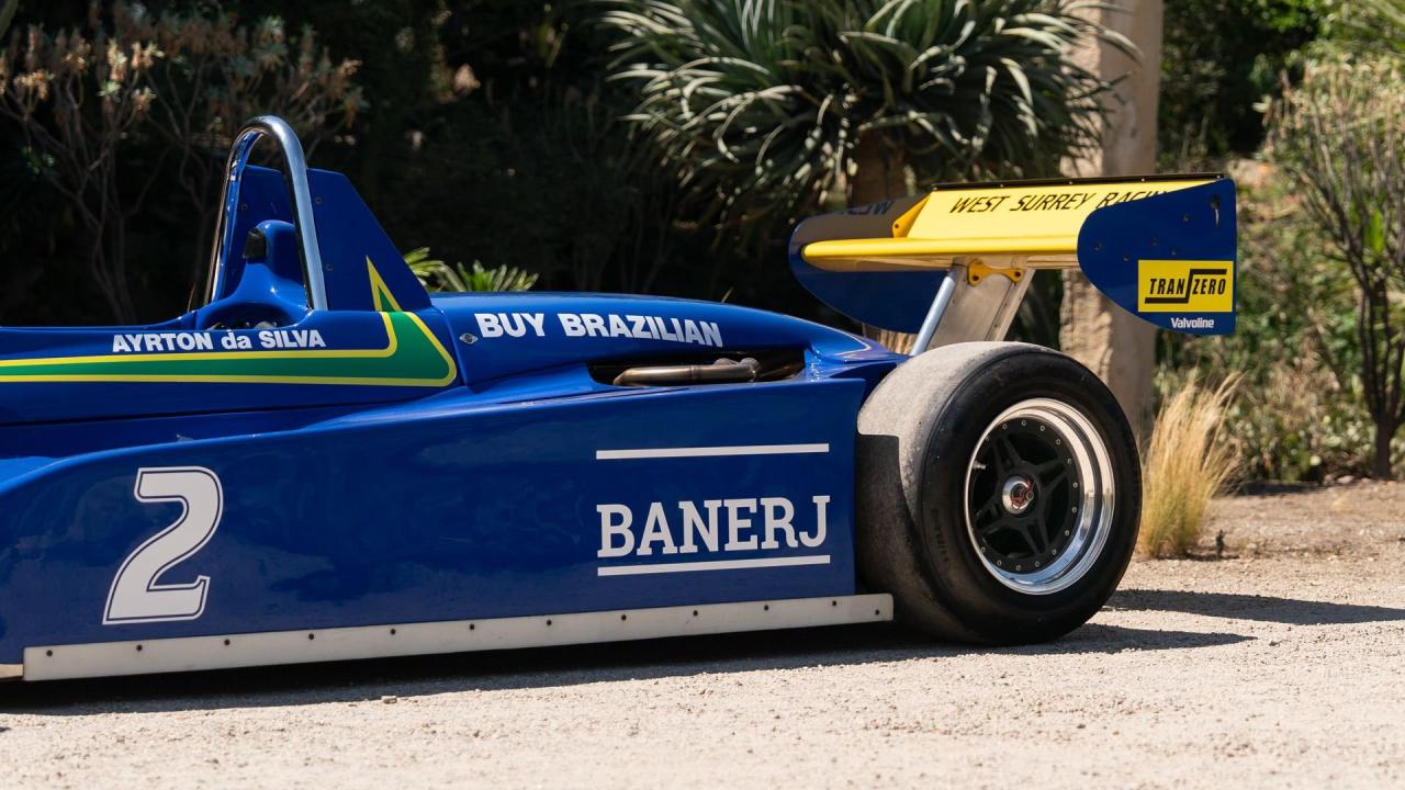1982 Ralt RT3 F3 ex-Ayrton Senna