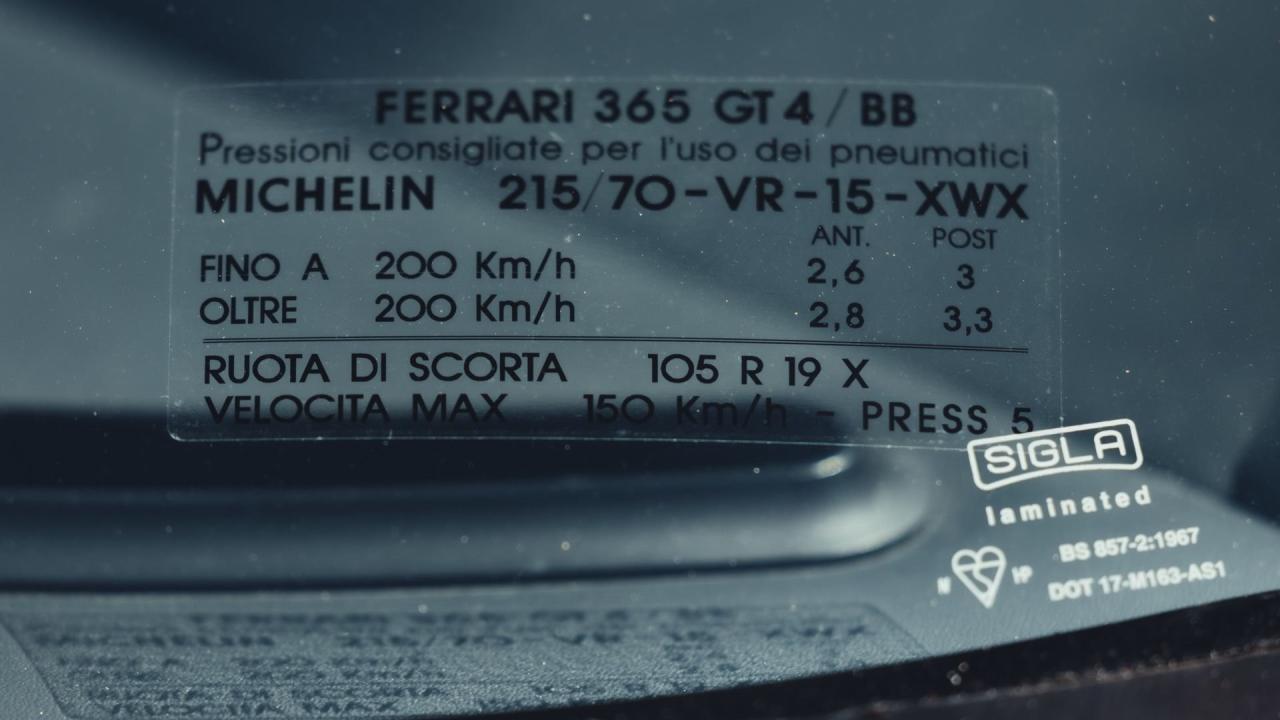 1975 Ferrari 365 GT4 BB