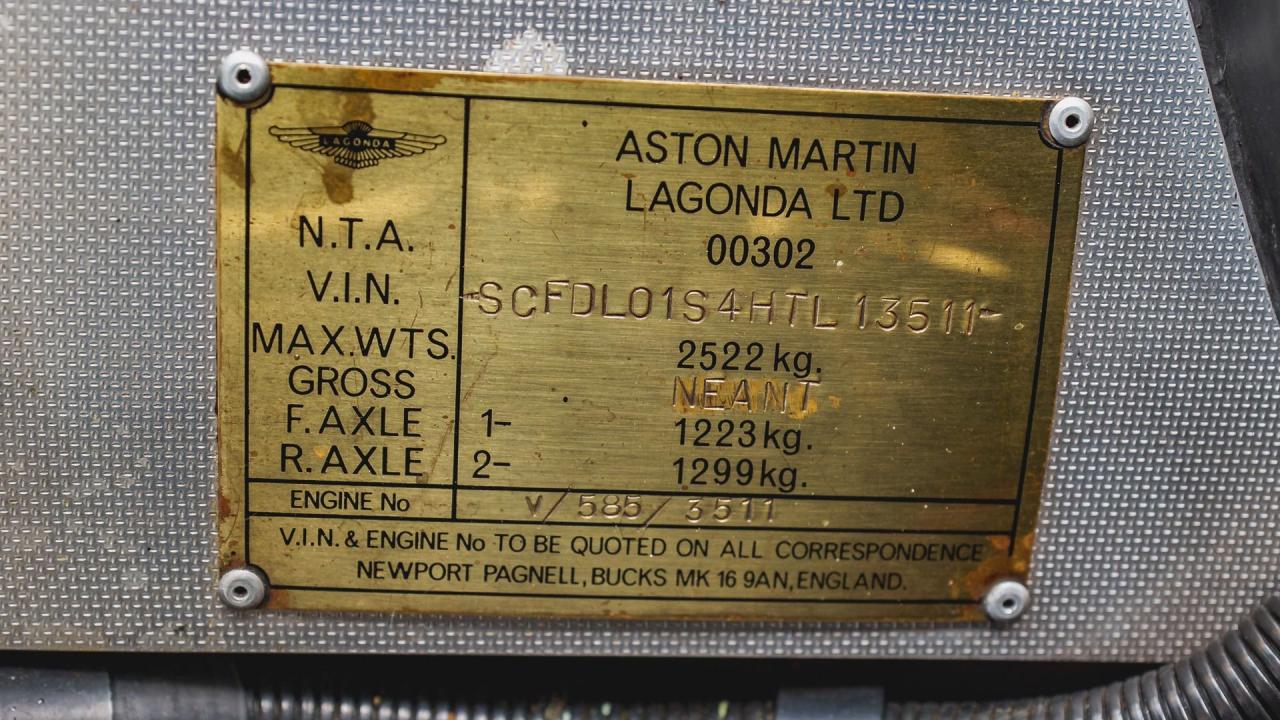 1987 Aston Martin Lagonda Series 3 Shooting Brake by Roos Engineering Ltd