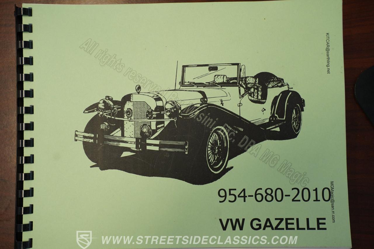 1929 Mercedes - Benz SSK Gazelle Replica