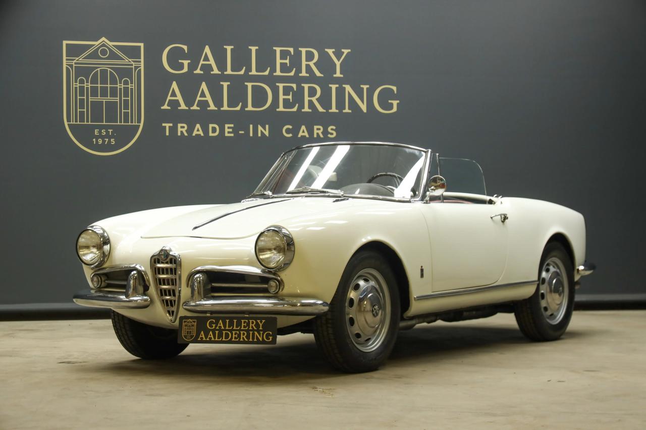 1957 Alfa Romeo Giulietta Spider by Pinin Farina &ldquo;A driver&rsquo;s car par excellence&rdquo;