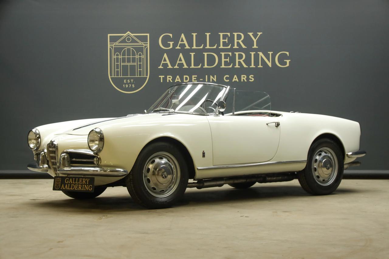 1957 Alfa Romeo Giulietta Spider by Pinin Farina &ldquo;A driver&rsquo;s car par excellence&rdquo;