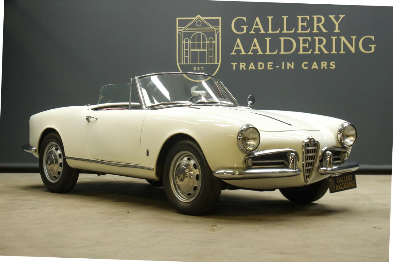 1957 Alfa Romeo Giulietta Spider by Pinin Farina &ldquo;A driver&rsquo;s car par excellence&rdquo;