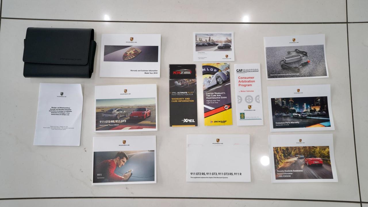 2018 Porsche 911 GT2 RS Weissach Package