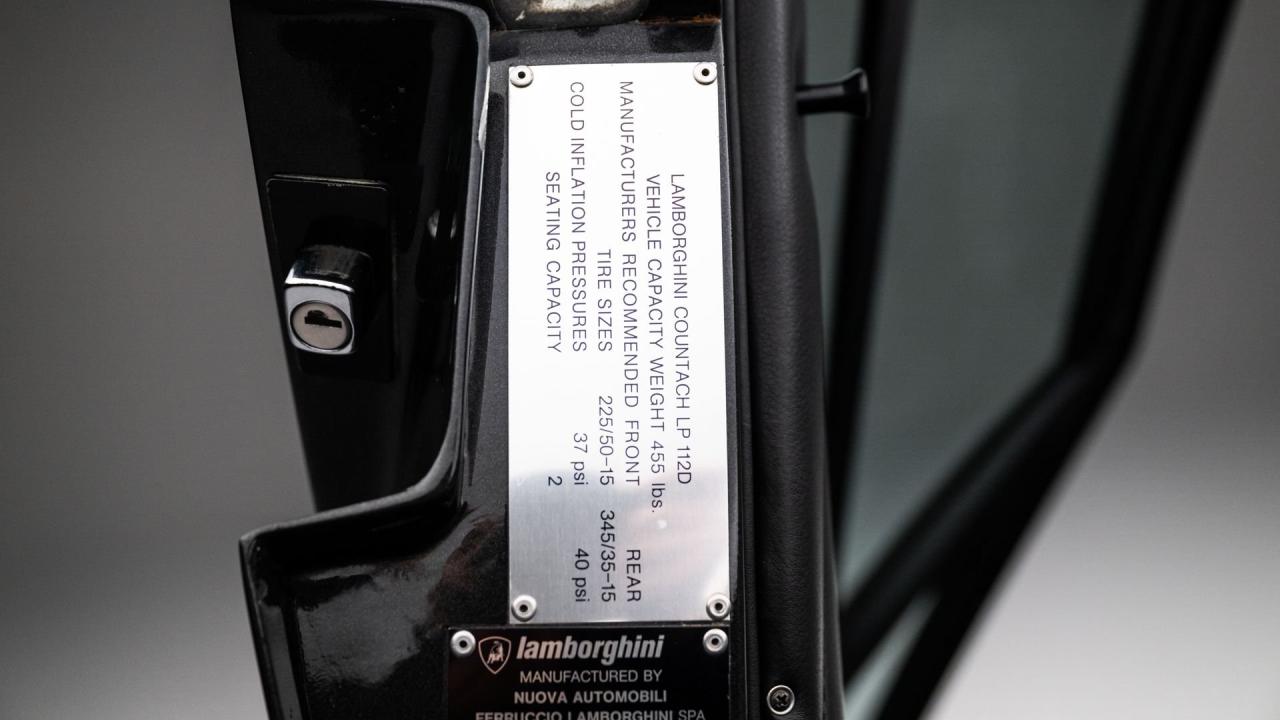 1989 Lamborghini Countach 25th Anniversary
