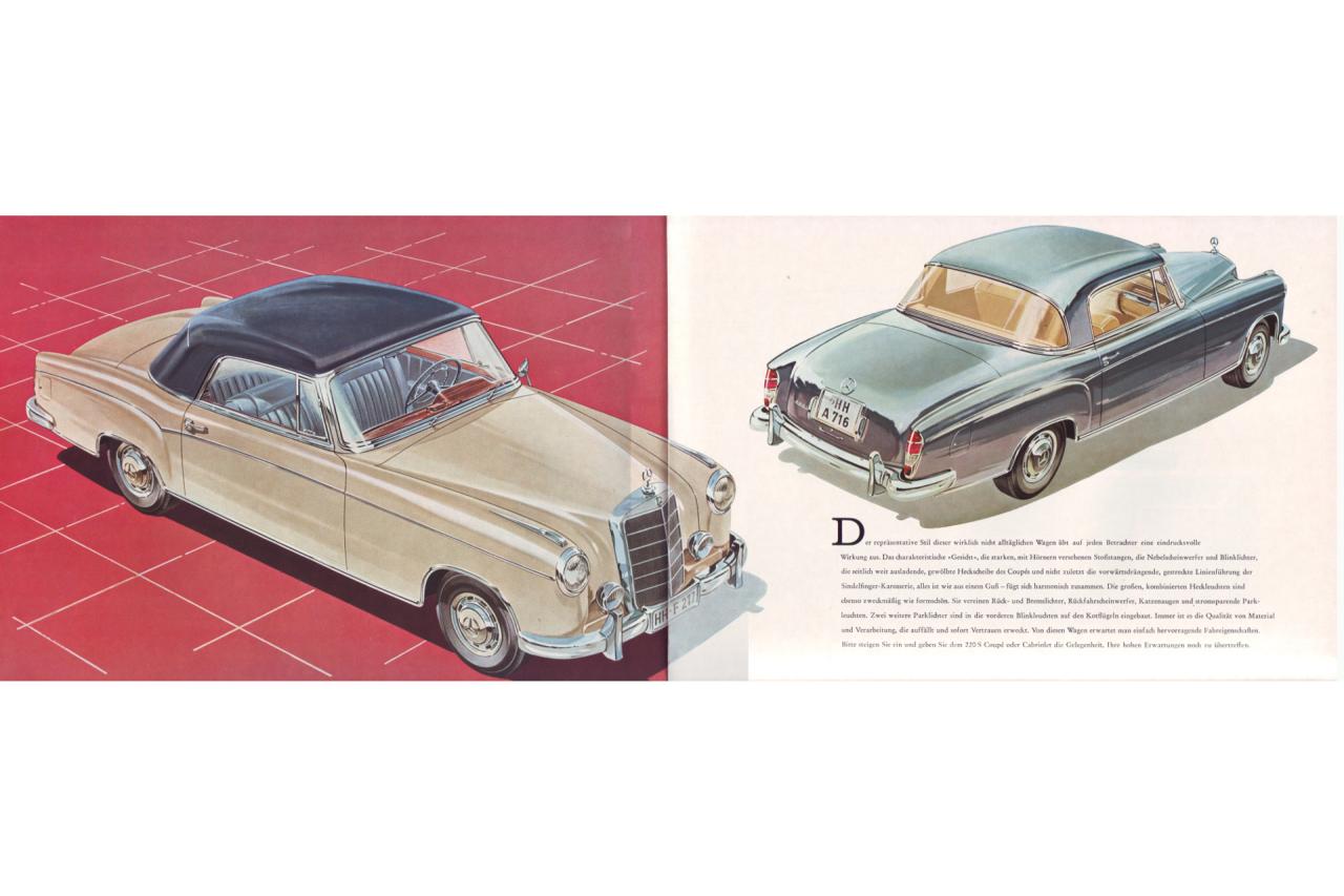 1960 Mercedes - Benz Mercedes Benz 220 SE Cabriolet &ldquo;Extensively restored&rdquo;