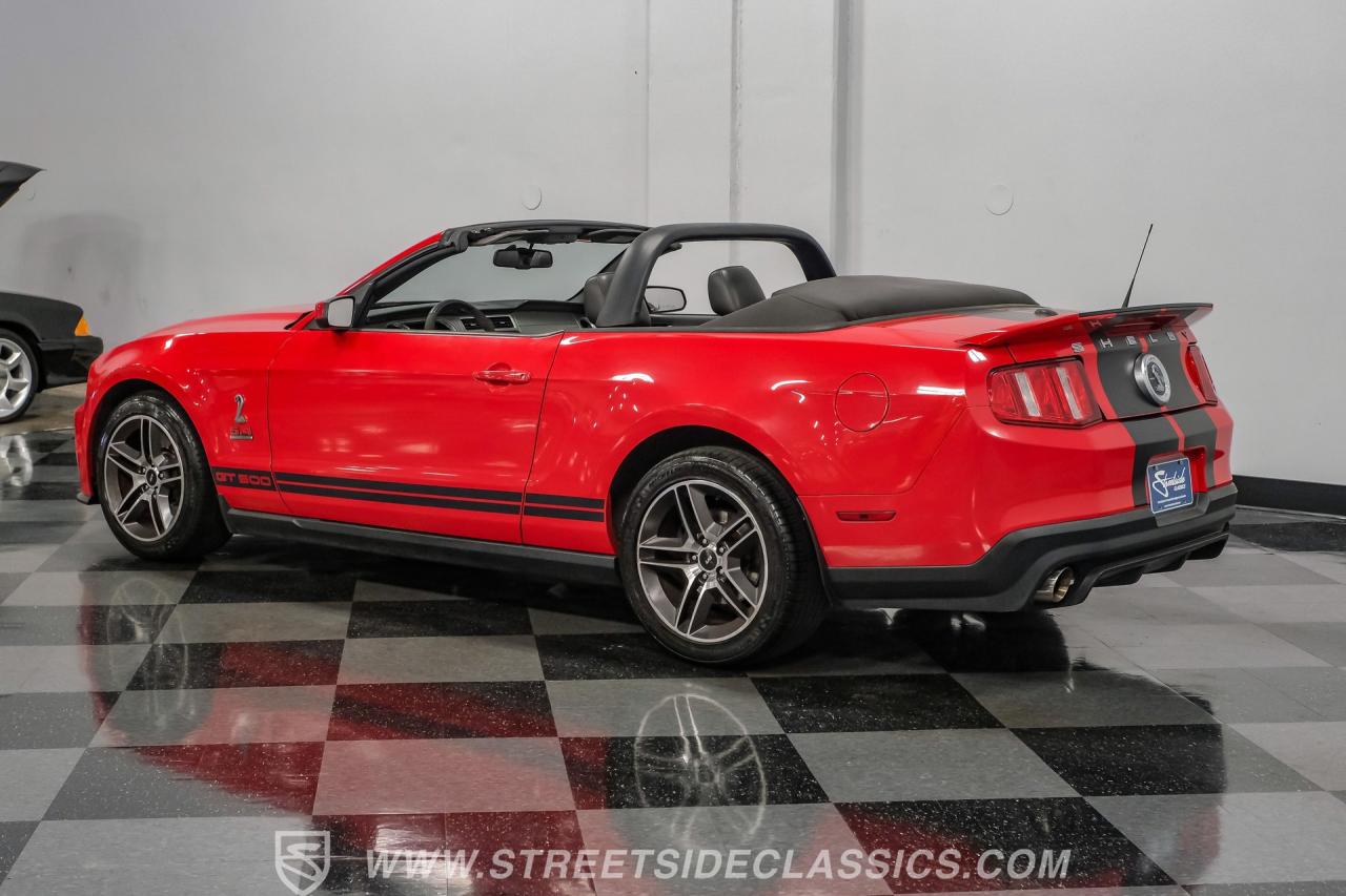 2010 Ford Mustang Shelby GT500 Convertible